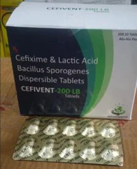 CEFIVENT-200 LB TABLETS