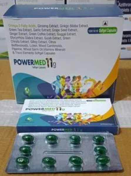 POWERMED 11G SOFTGEL CAPSULES