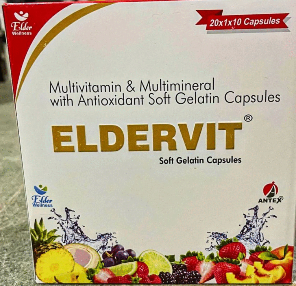 ELDERVIT SOFT GELATIN CAPSULES