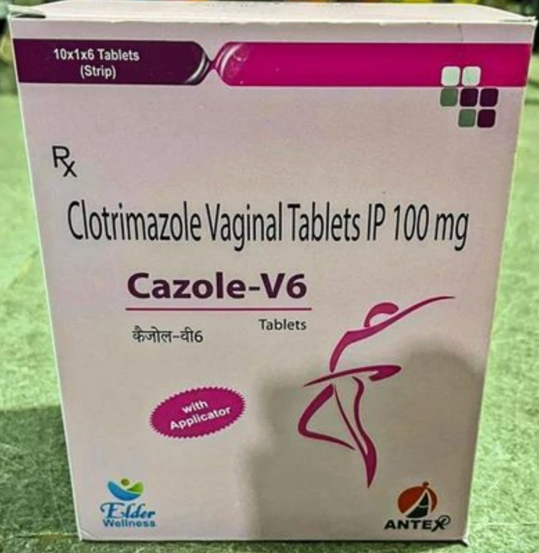 Clotrimazole Vaginal Tablet IP 100MG