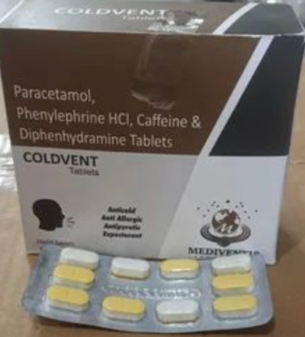 COLDVENT DIPHENHYDRAMINE TABLETS