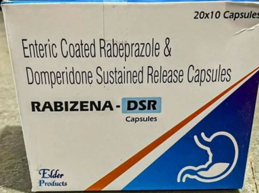ENTERIC COATED RABEPRAZOLE AND DOMPERIDONE SUSTAINED RELEASE CAPSULES